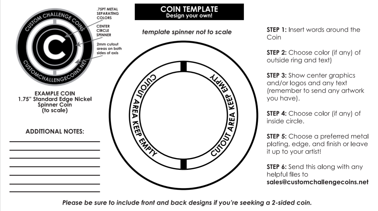 Challenge Coin Design Template Design Talk